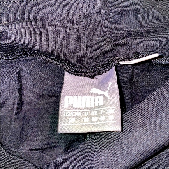 Puma Leggings Black Size Small Logo - Picture 3 of 3